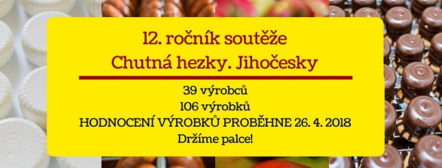 12. ročník soutěže Chutná hezky. Jihočesky